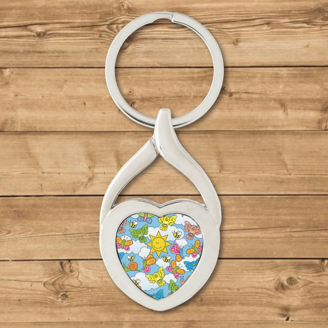 Baby Animals Background Keychain (Creator Uploaded)