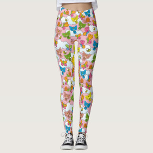 Baby Animals Background Leggings