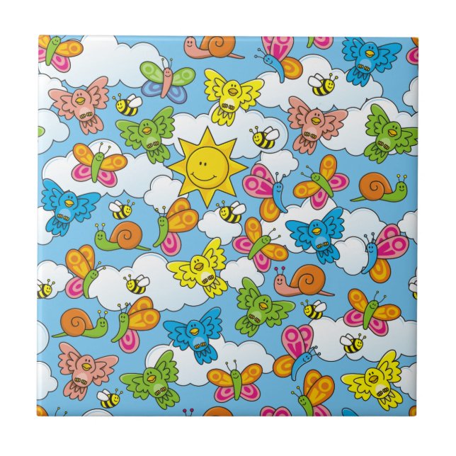 Baby Animals Background Tile (Front)