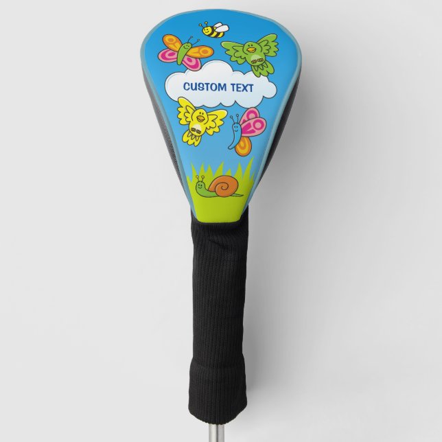 Baby Animals Golf Head Cover (Front)
