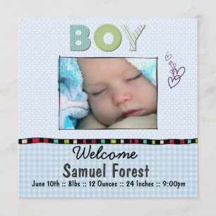 baby announcement