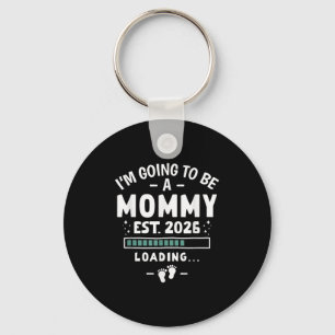 Baby Announcement 1st Time Mom I’m Going To Be A M Keychain