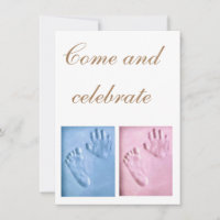Baby Announcement Flat Holiday Card
