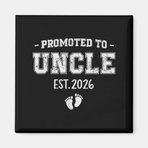 Baby Announcement For Uncle Promoted To Uncle 2026 Magnet