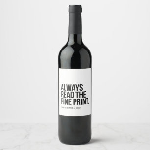 Baby Announcement, Gift for Uncle Wine Label