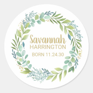 Baby Announcement Sticker