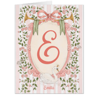 Baby Announcement - Swan Princess