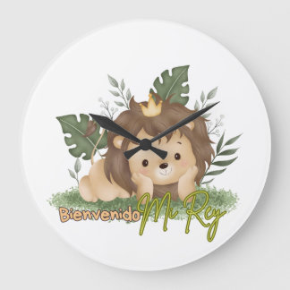 Baby Baby Safari Clock