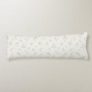 Baby background body pillow
