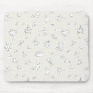 Baby background mouse pad