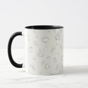 Baby background mug