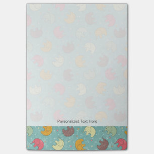 baby background post-it notes