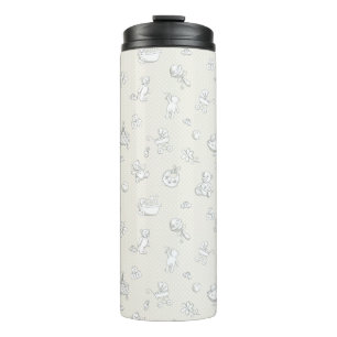 Baby background thermal tumbler