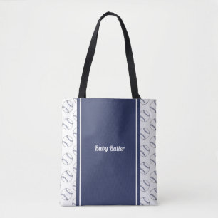 Baby Baller Baby blue Tote bag.