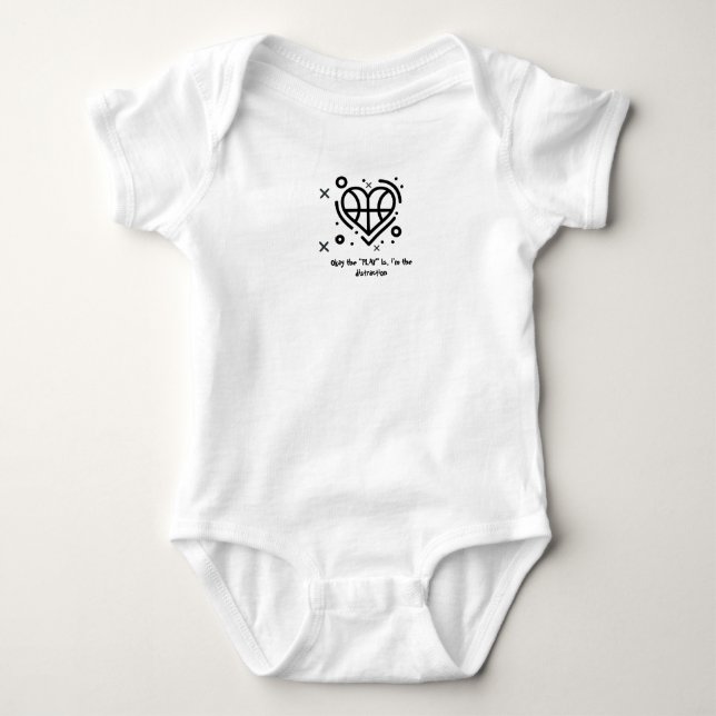 Baby Baller bodysuit Tshirt (Front)