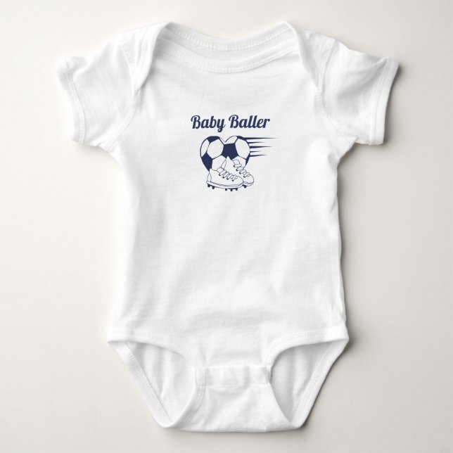 Baby Baller bodysuit Tshirt (Front)