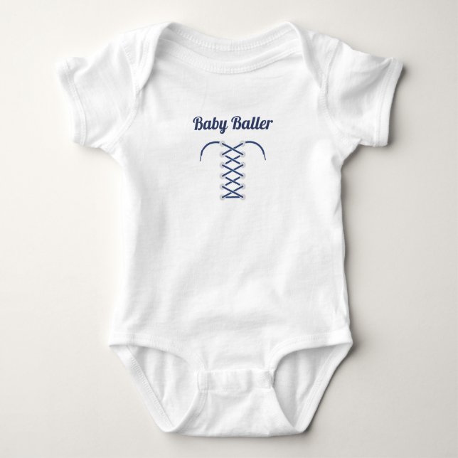 Baby Baller bodysuit Tshirt (Front)