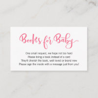 Baby Bash Books for Baby Enclosure Card