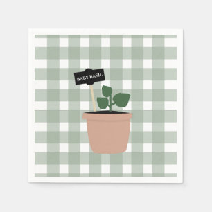 Baby Basil Napkins