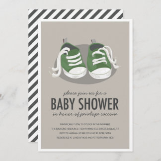 Baby Baskets Chaussures Invitation