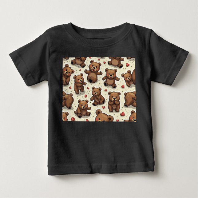  baby bear clothes T-Shirt (Front)