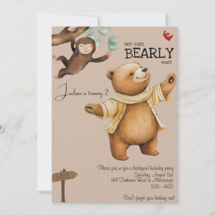 Baby Bear Invitation