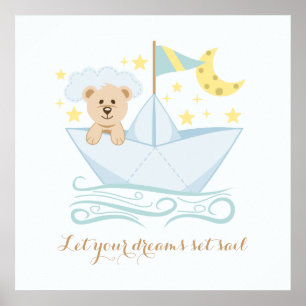 Baby Bear Nursery Wall Art
