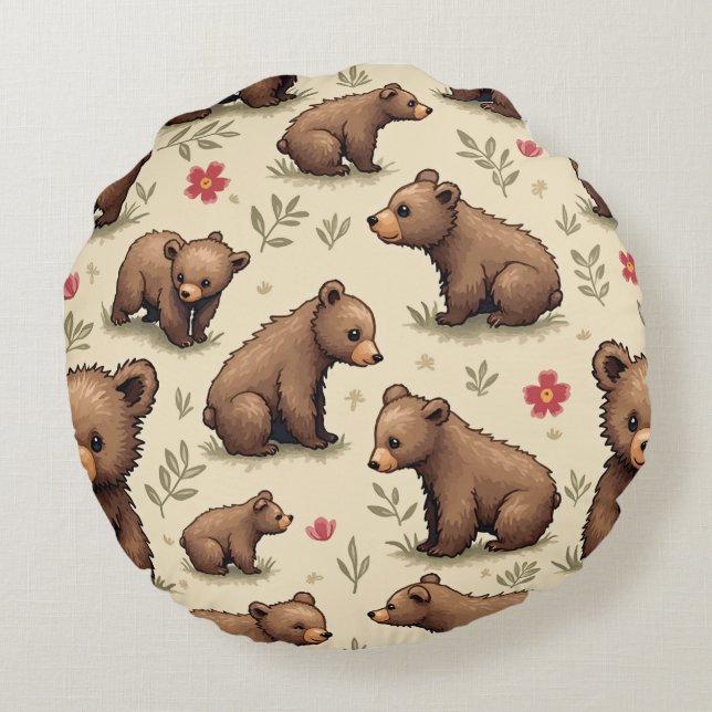 baby bear pillow (Back)