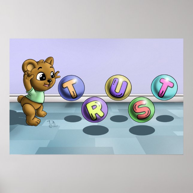 Baby Bear Poster (Front)