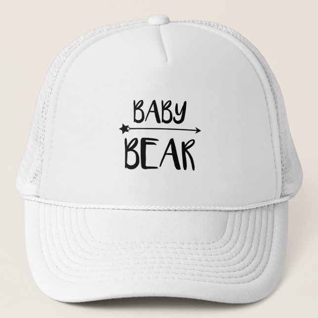 baby bear trucker hat (Front)