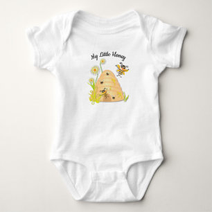 Baby Bee Beehive baby bodysuit