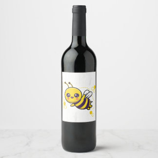 Baby Bee Outfit First Bee Day Matching Family Bee  Wine Label