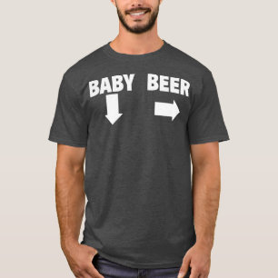 Baby Belly Beer Belly Funny Epecting Couple Pregn T-Shirt