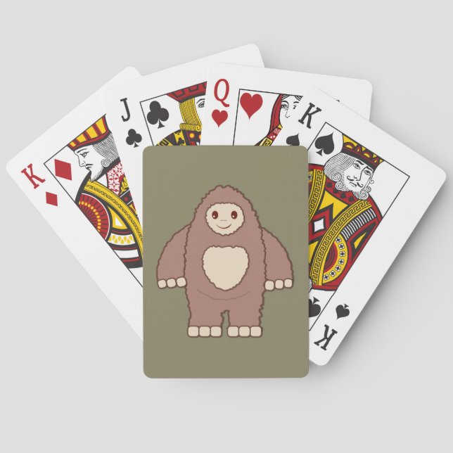 Baby Bigfoot Playing Cards (Back)