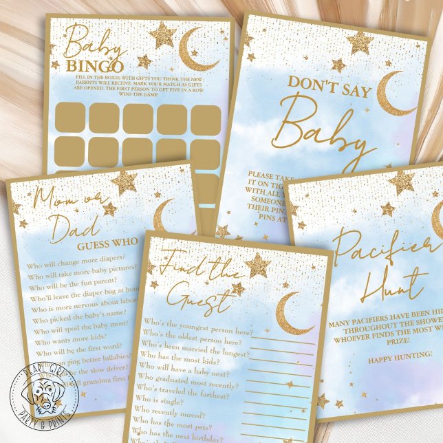 Baby Bingo Baby Shower Game (Creator Uploaded)