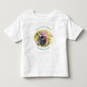 Baby Bird Too Cute Funny Toddler T-shirt