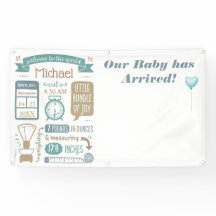 Baby Birth Announcement Customized