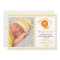 Baby Birth Announcement with Photo of Newborn