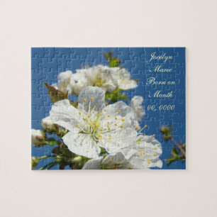Baby Birth Puzzle custom Baby Name Born on