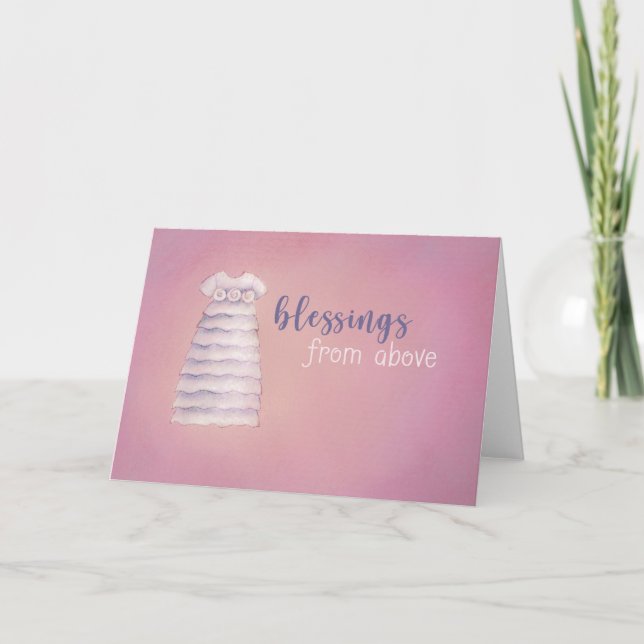 Baby blessing Card for Her (Front)