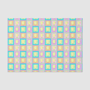 Baby Block Chicks-Tissue Wrapping Paper