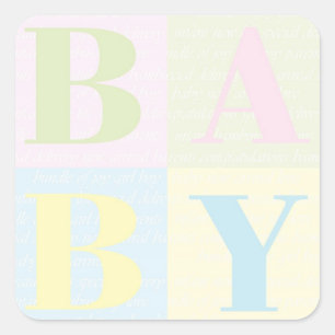 "BABY Blocks" Stickers