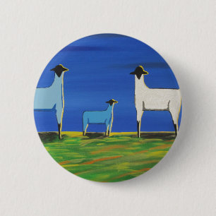 Baby Blue 2 Inch Round Button