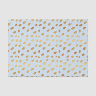 Baby Blue and Gold Tissue Paper