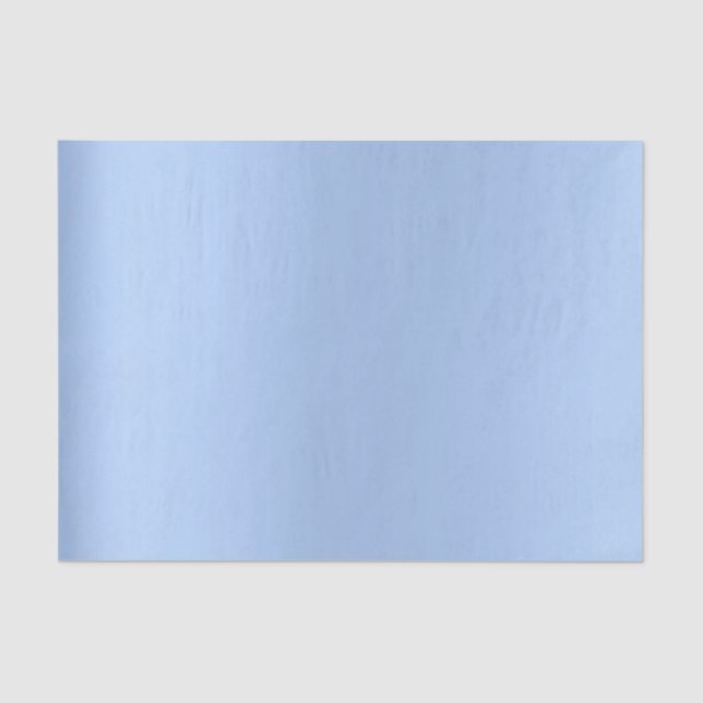 Baby Blue Aqua Metallic Tissue Paper (Front)