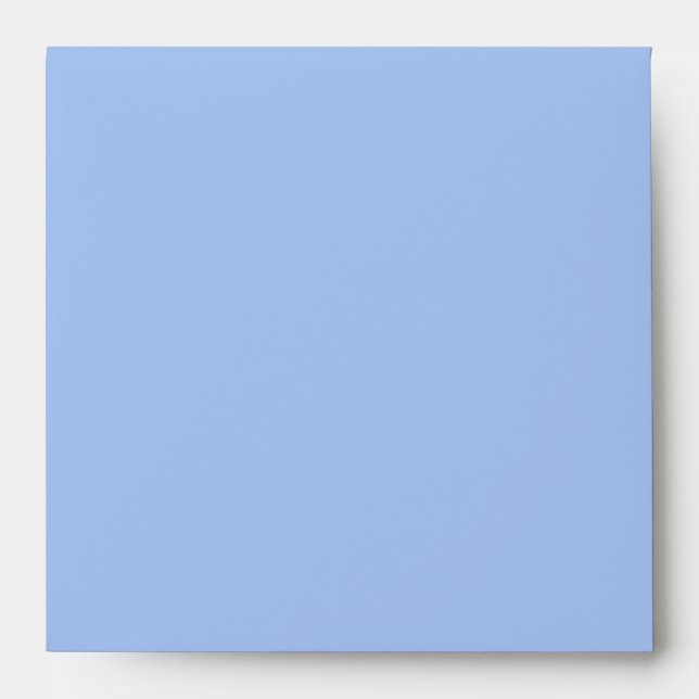 Baby Blue Black Linen Envelopes (Front)