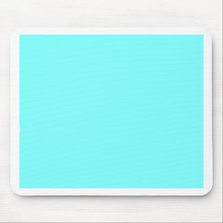 Baby Blue Colour Customized Designer Mouse Pad