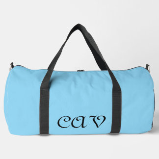 Baby Blue Duffle Bag