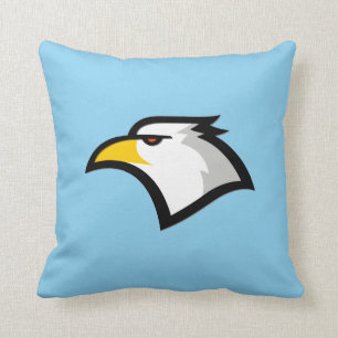 Baby Blue Eagle Throw Pillow