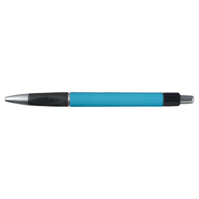 Baby Blue, Elegant Modern Classic Solid Colour Pen (Front)